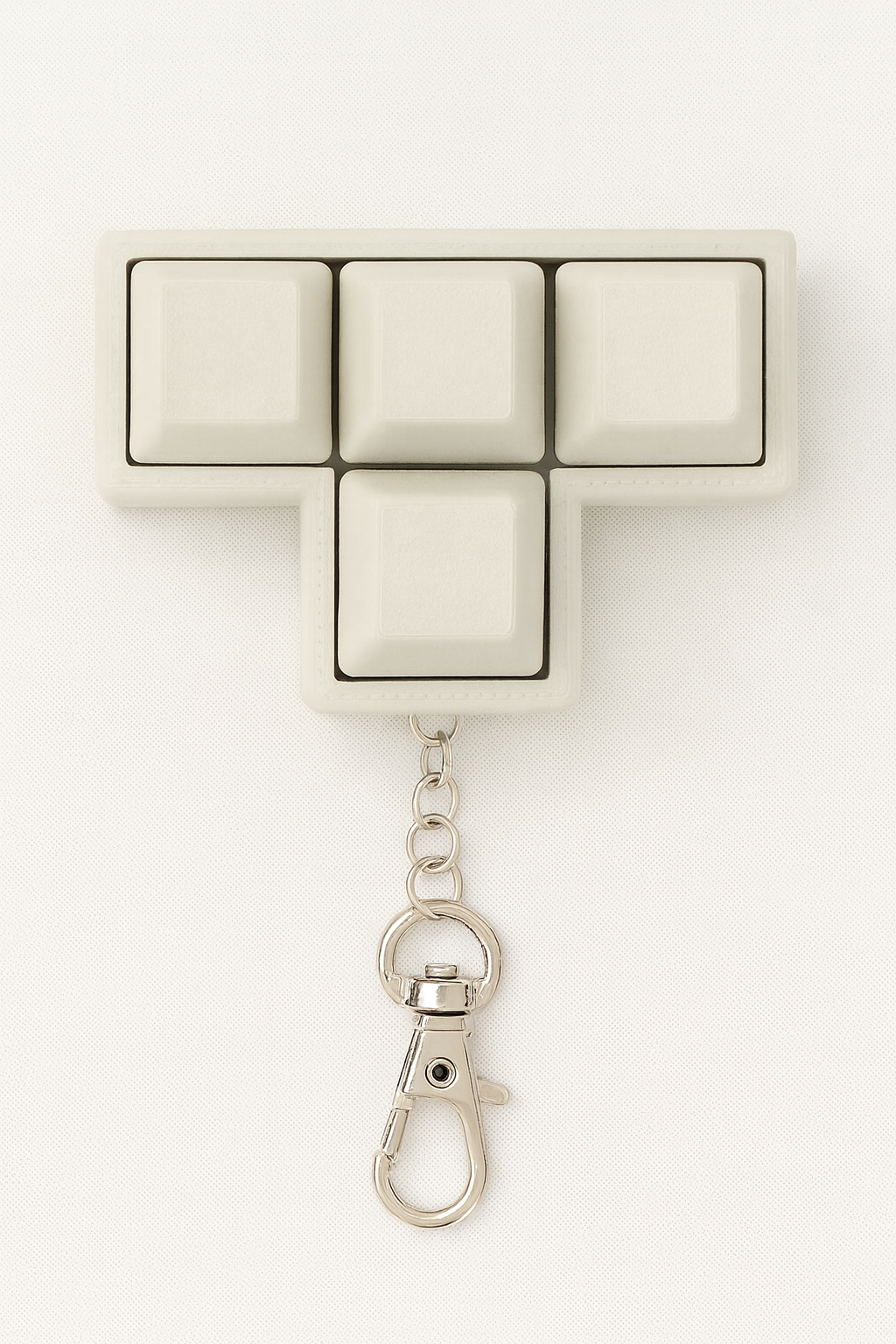 Mechanical Keyboard Fidget Clicker Keychain