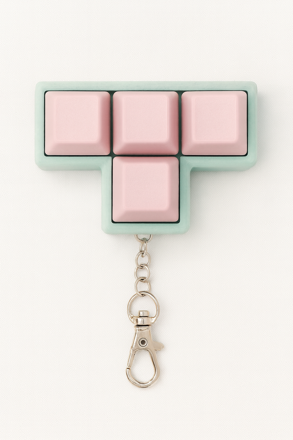 Mechanical Keyboard Fidget Clicker Keychain