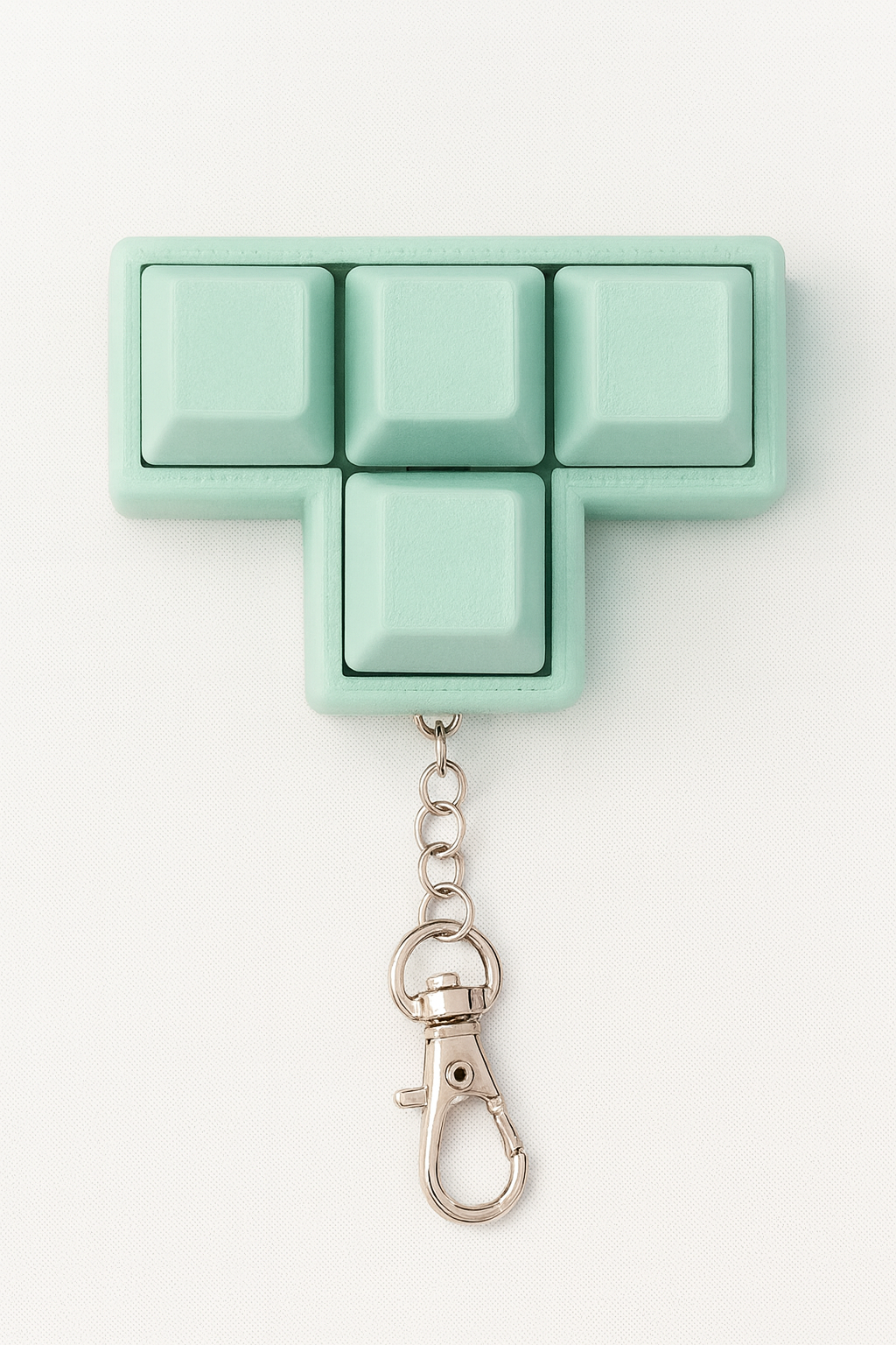 Mechanical Keyboard Fidget Clicker Keychain